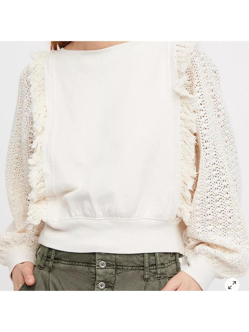 Free People Faff fringe sweater